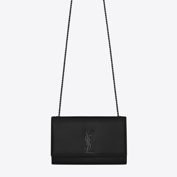 YSL KATE MEDIUM BLACK ON BLACK - Picture 6 of 7